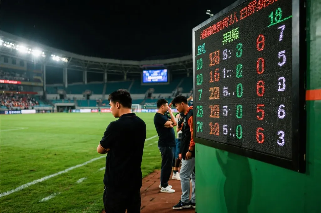 球迷查看积分榜与对阵分析